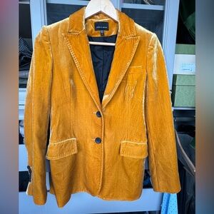 Judith and Charles velvet blazer